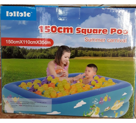 Hồ bơi trong nhà 150*110*35, 2 tầng (2 lớp)
